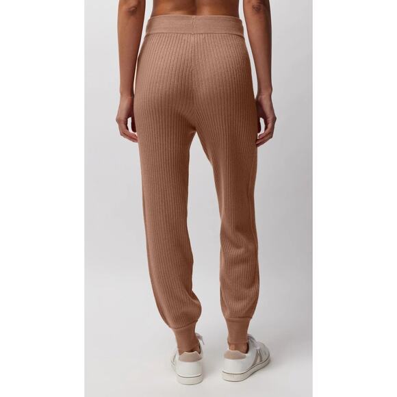 SPIRITUAL GANGSTER LUXE RIB JOGGER - RUST Size Medium - Picture 2 of 2